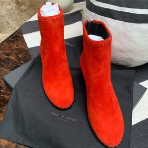 Rag and Bone suede boots